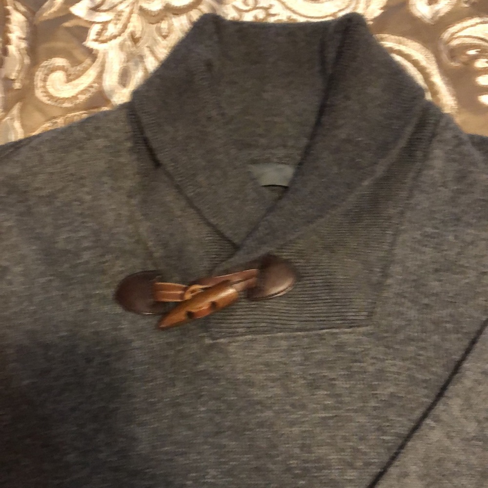 Men’s Grey Long Sleeve Pullover By Onossis Llc View 3